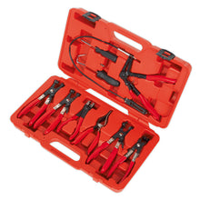 Load image into Gallery viewer, Sealey Hose Clip Removal Tool Set 9pc
