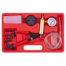 Load image into Gallery viewer, Sealey Vacuum Tester &amp; Brake Bleeding Kit in Storage Case (VS402)
