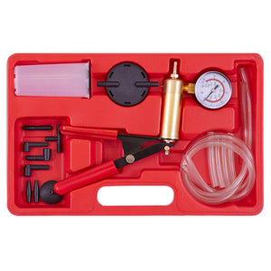 Sealey Vacuum Tester & Brake Bleeding Kit in Storage Case (VS402)