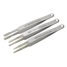 Load image into Gallery viewer, Sealey Terminal Cleaner Set 3pc - Diamond Grip

