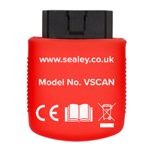 Load image into Gallery viewer, Sealey V-Scan Multi-Manufacturer Diagnostic Tool - Android
