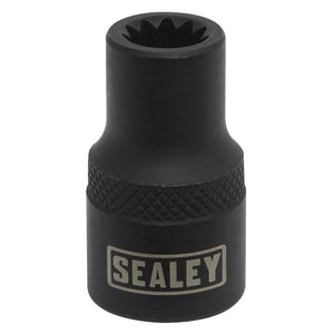 Sealey Brake Caliper Socket 3/8" Sq Drive 8mm - 11-Point Profile