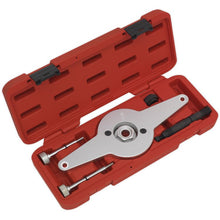 Load image into Gallery viewer, Sealey Vibration Damper Holding Tool - VAG 1.8/2.0 TFSi - Chain Drive
