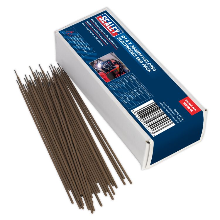 Sealey Welding Electrodes 1.6mm x 300mm (12