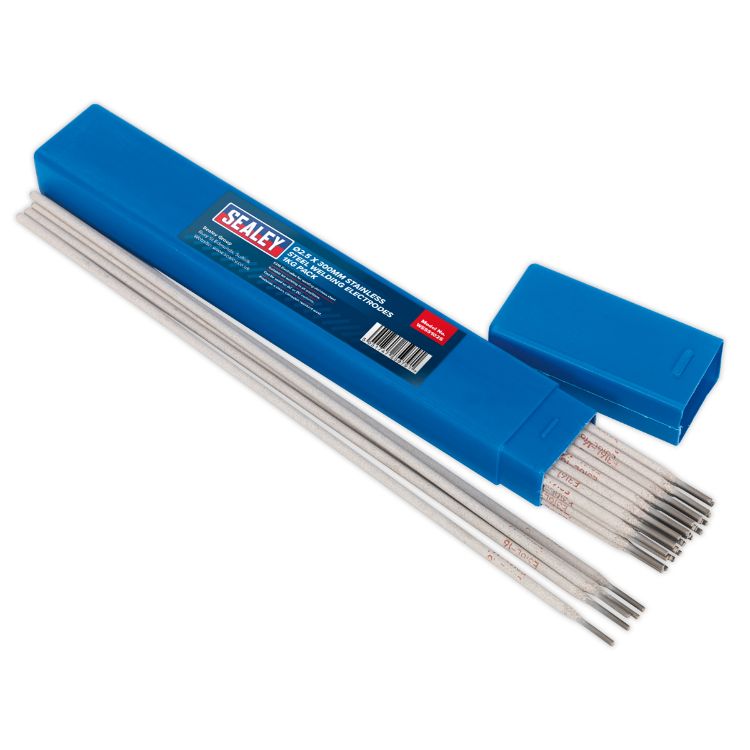Sealey Welding Electrodes Stainless Steel 2.5mm x 300mm (12