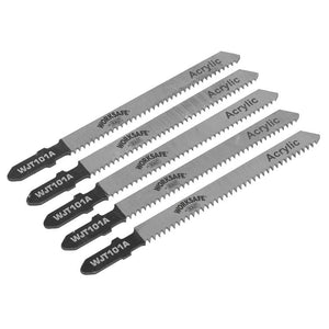 Sealey Jigsaw Blade 75mm - Metal  12tpi - Pack of 5 (WJT101A)
