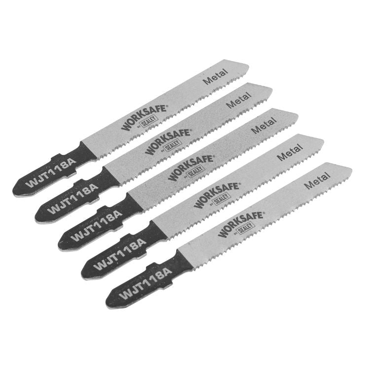 Sealey Jigsaw Blade 55mm - Metal 21tpi - Pack of 5