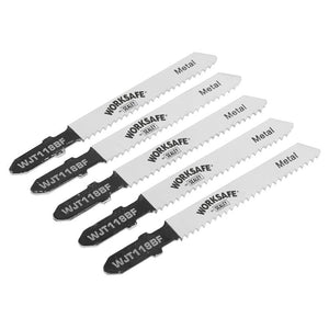 Sealey Jigsaw Blade 55mm - Metal 12tpi - Pack of 5 (WJT118BF)