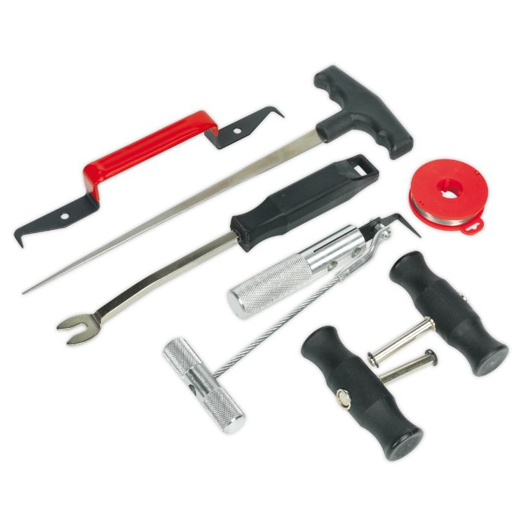 Sealey Windscreen Removal Tool Kit 7pc