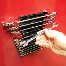 Load image into Gallery viewer, Sealey Spanner Rack Magnetic Capacity 12 Spanners (Premier)
