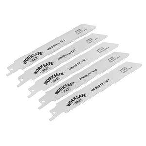 Sealey Reciprocating Saw Blade 150mm (6") 14tpi - Pack of 5