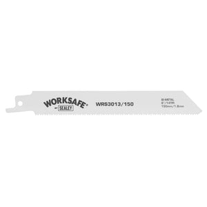 Sealey Reciprocating Saw Blade 150mm (6") 14tpi - Pack of 5