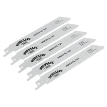Load image into Gallery viewer, Sealey Reciprocating Saw Blade 150mm (6&quot;) 10tpi - Pack of 5
