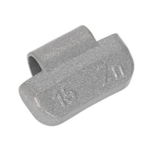 Load image into Gallery viewer, Sealey Wheel Weight 15g Hammer-On Plastic Coated Zinc for Alloy Wheels - Pack of 100
