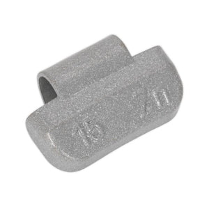 Sealey Wheel Weight 15g Hammer-On Plastic Coated Zinc for Alloy Wheels - Pack of 100