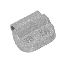 Load image into Gallery viewer, Sealey Wheel Weight 10g Hammer-On Zinc for Steel Wheels - Pack of 100
