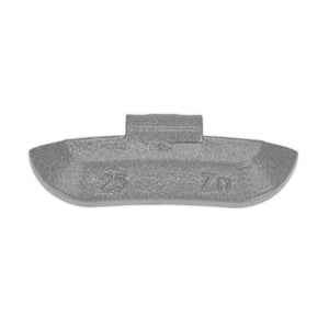 Sealey Wheel Weight 25g Hammer-On Zinc for Steel Wheels - Pack of 100