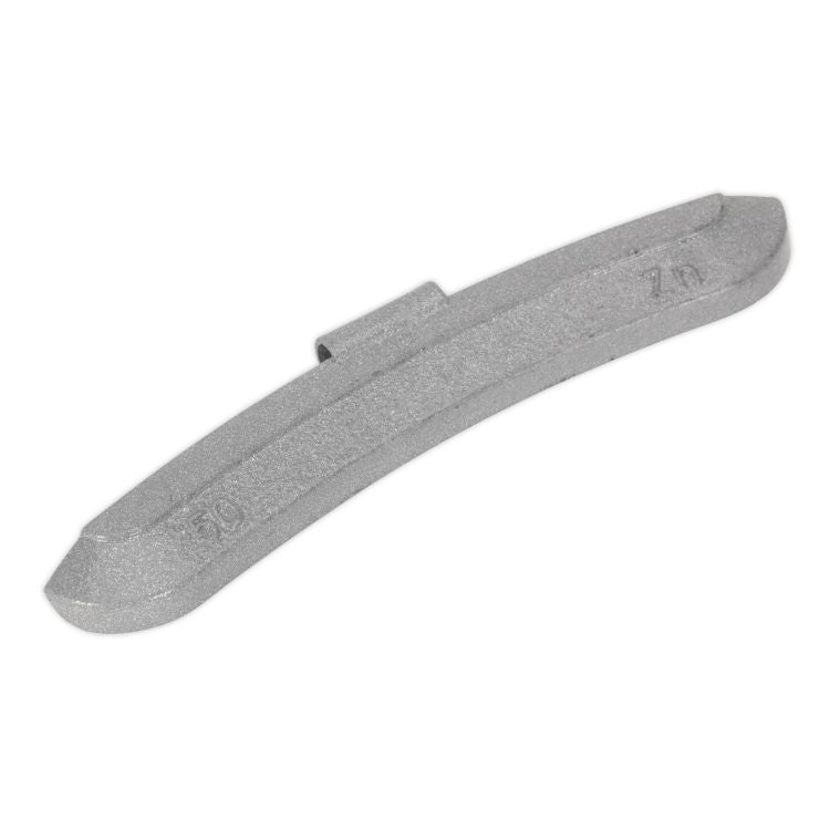 Sealey Wheel Weight 50g Hammer-On Zinc for Steel Wheels - Pack of 50