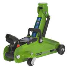 Load image into Gallery viewer, Sealey Trolley Jack 2 Tonne Short Chassis - Hi-Vis
