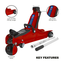 Load image into Gallery viewer, Sealey Trolley Jack 2 Tonne Low Profile Short Chassis
