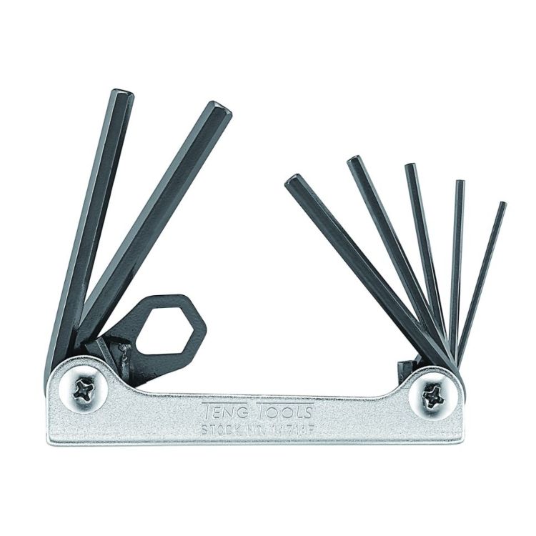 Teng Hex Key Set Folding AF to 7/32
