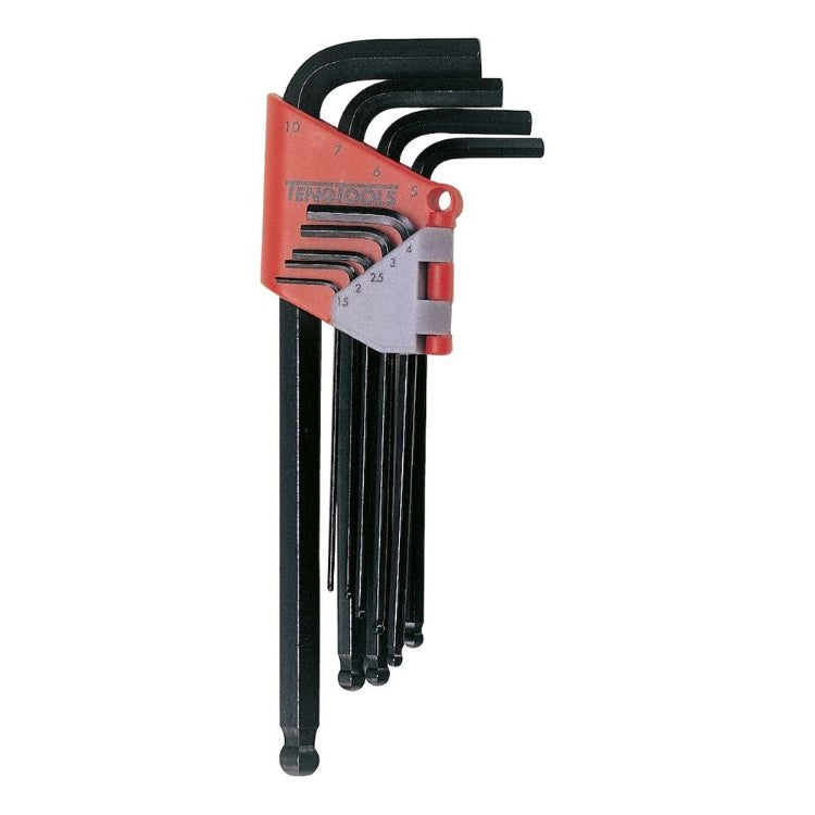 Teng Hex Key Set Ball Point (incl 7mm) 9pcs