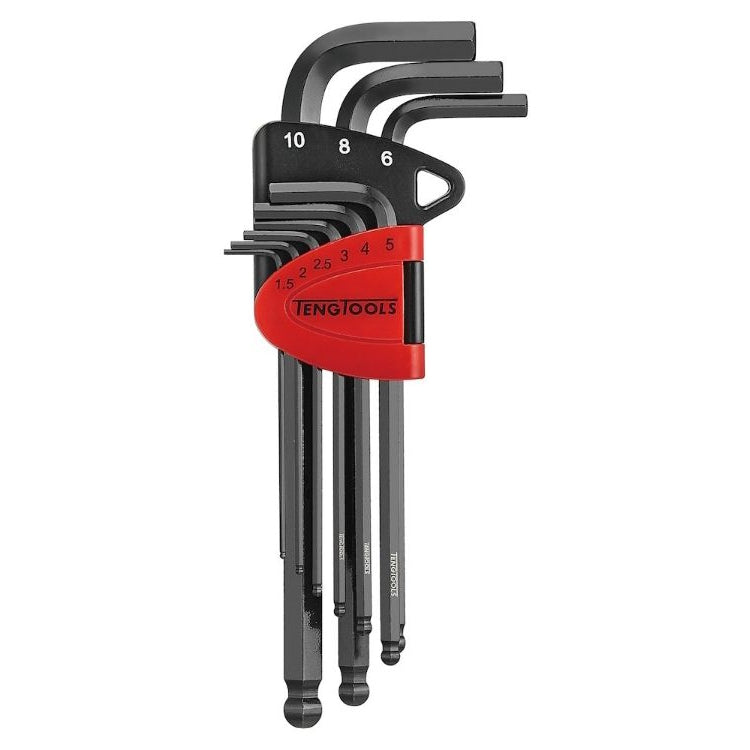 Teng Hex Key Set CR-MO Ball Point MM 9pcs