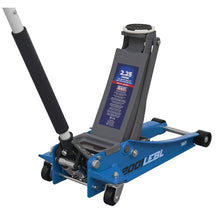 Load image into Gallery viewer, Sealey Trolley Jack 2.25 Tonne Low Profile Rocket Lift - Blue
