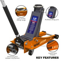 Load image into Gallery viewer, Sealey Trolley Jack 2.25 Tonne Low Profile Rocket Lift - Orange
