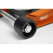 Load image into Gallery viewer, Sealey Trolley Jack 2.25 Tonne Low Profile Rocket Lift - Orange
