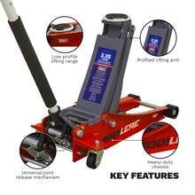 Load image into Gallery viewer, Sealey Trolley Jack 2.25 Tonne Low Profile Rocket Lift - Red
