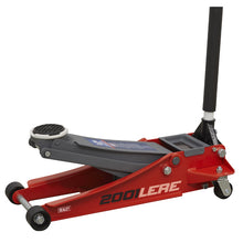 Load image into Gallery viewer, Sealey Trolley Jack 2.25 Tonne Low Profile Rocket Lift - Red
