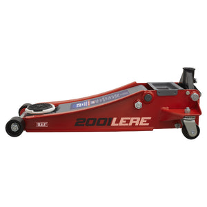 Sealey Trolley Jack 2.25 Tonne Low Profile Rocket Lift - Red