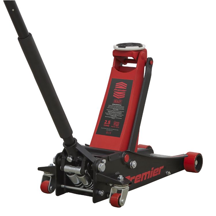 Sealey Trolley Jack 2.5 Tonne Low Profile, Rocket Lift