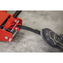 Load image into Gallery viewer, Sealey Trolley Jack 3 Tonne Long Reach High Lift
