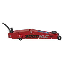 Load image into Gallery viewer, Sealey Trolley Jack 3 Tonne Long Reach High Lift
