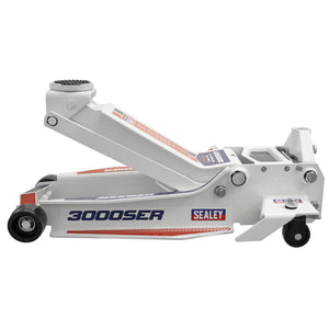 Sealey Trolley Jack 3 Tonne Low Profile Rocket Lift