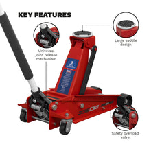 Load image into Gallery viewer, Sealey Trolley Jack 3 Tonne Super Rocket Lift
