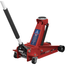 Load image into Gallery viewer, Sealey Trolley Jack 3 Tonne Super Rocket Lift
