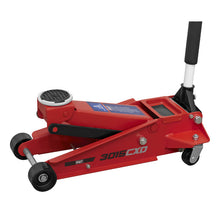 Load image into Gallery viewer, Sealey Trolley Jack 3 Tonne Super Rocket Lift
