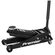 Load image into Gallery viewer, Sealey Trolley Jack 3 Tonne Low Profile Rocket Lift Black
