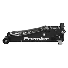 Load image into Gallery viewer, Sealey Trolley Jack 3 Tonne &amp; Axle Stands (Pair) 3 Tonne per Stand Combo - Black/White
