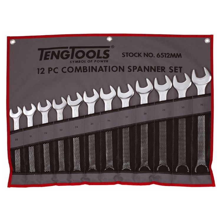 Teng Combination Spanner Set MM 12pcs Wallet