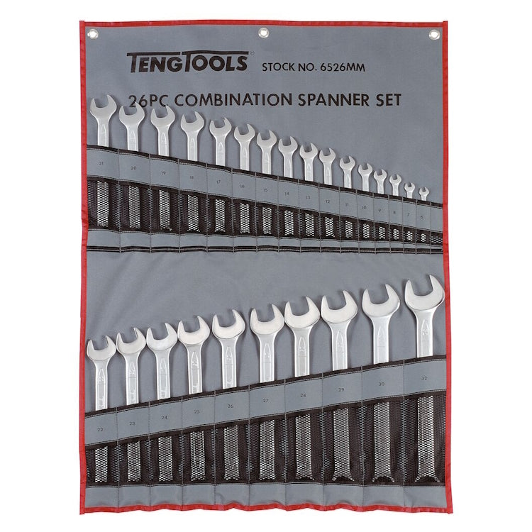 Teng Combination Spanner Set MM 26pcs