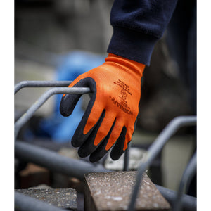 Sealey Foam Latex Gloves Large - Pair