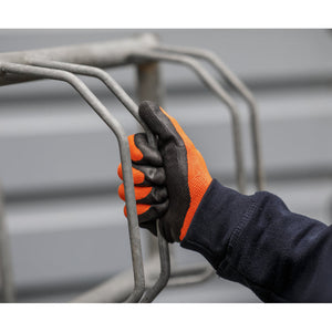 Sealey Foam Latex Gloves Large - Pair