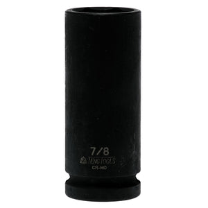 Teng Impact Socket 1/2" Drive Deep 7/8" - 6pt