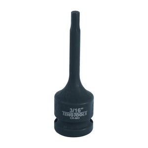 Teng Impact Socket 1/2" Drive 3/16" Hex