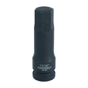 Teng Impact Socket 1/2" Drive 11/16" Hex