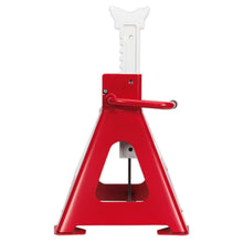 Load image into Gallery viewer, Sealey Axle Stands (Pair) 10 Tonne Capacity per Stand Auto Rise Ratchet
